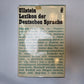 Ullstein Lexicon der Deutschen Sprache