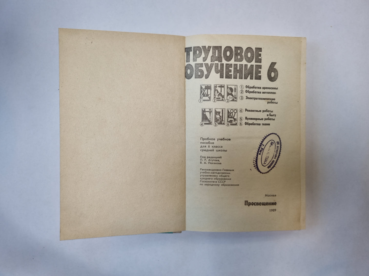 Трудовое обучение 6