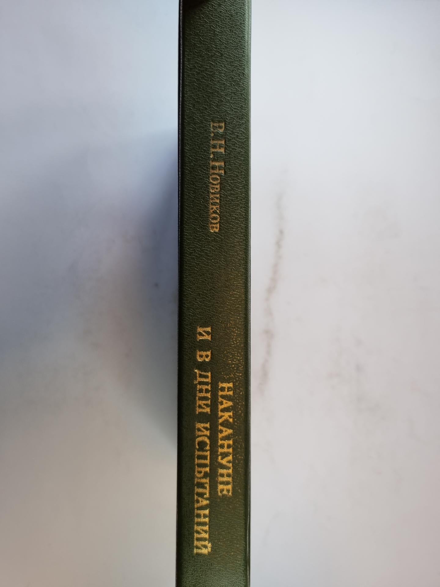 Накануне и в дни испытаний: Воспоминания.