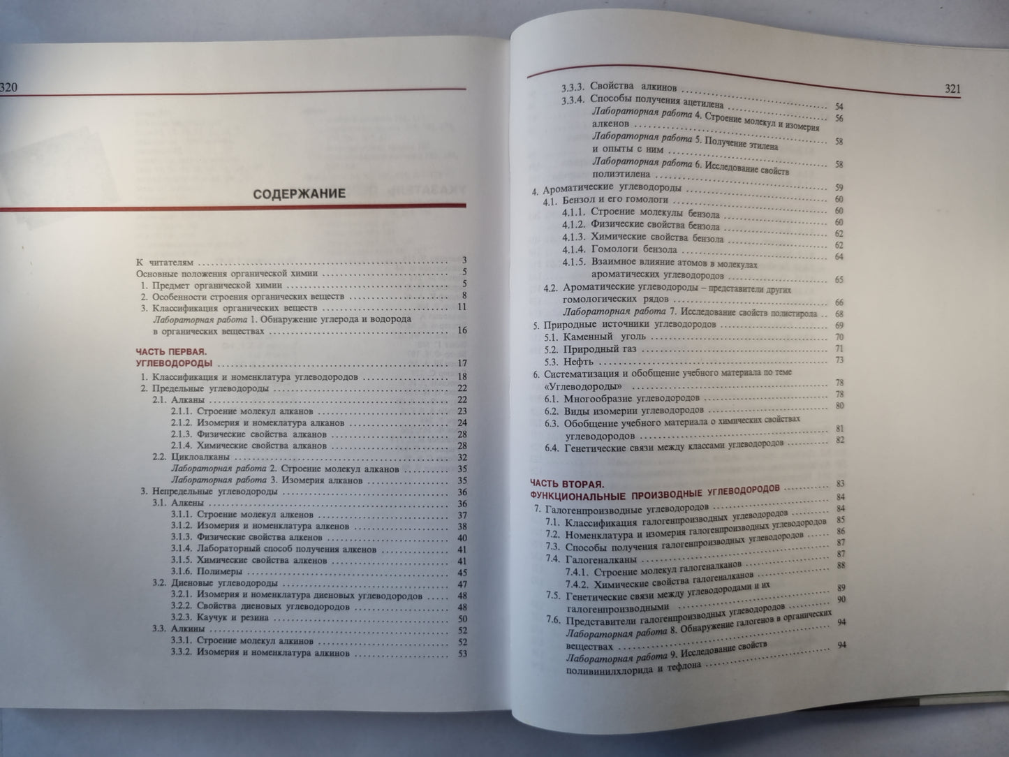 Органическая химия для средней школы