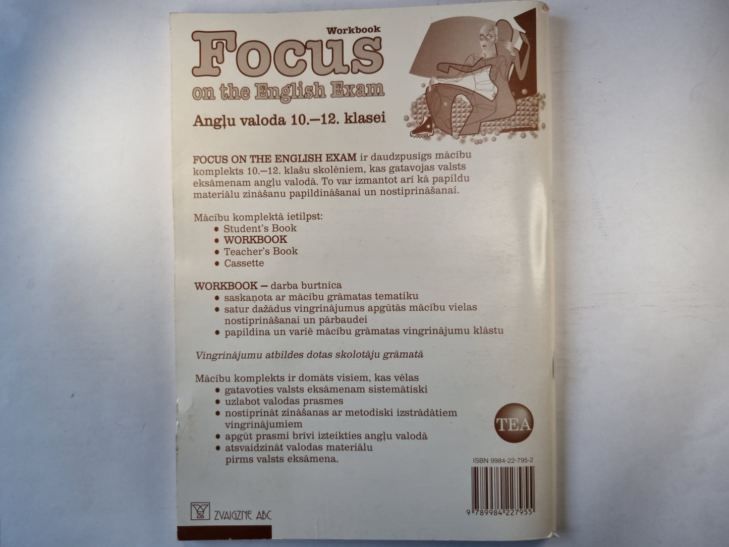 Workbook. Focus on the English Exam. Angļu valoda 10.-12. klasei