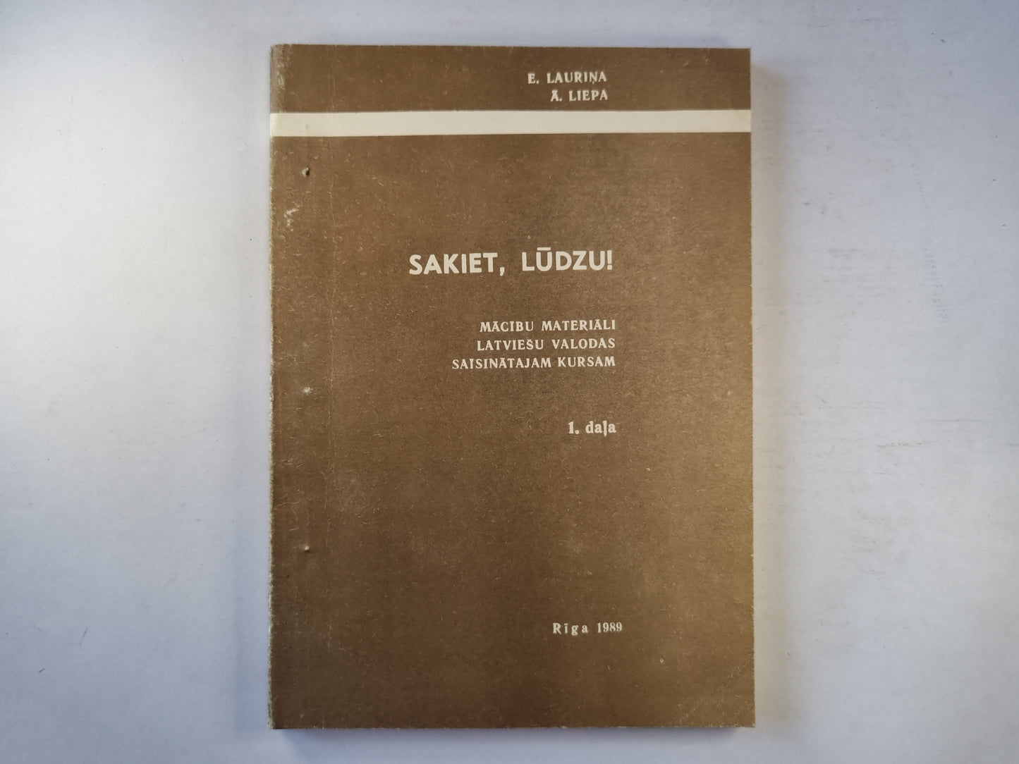 Sakiet, lūdzu! 1.daļa (LAT/RUS)