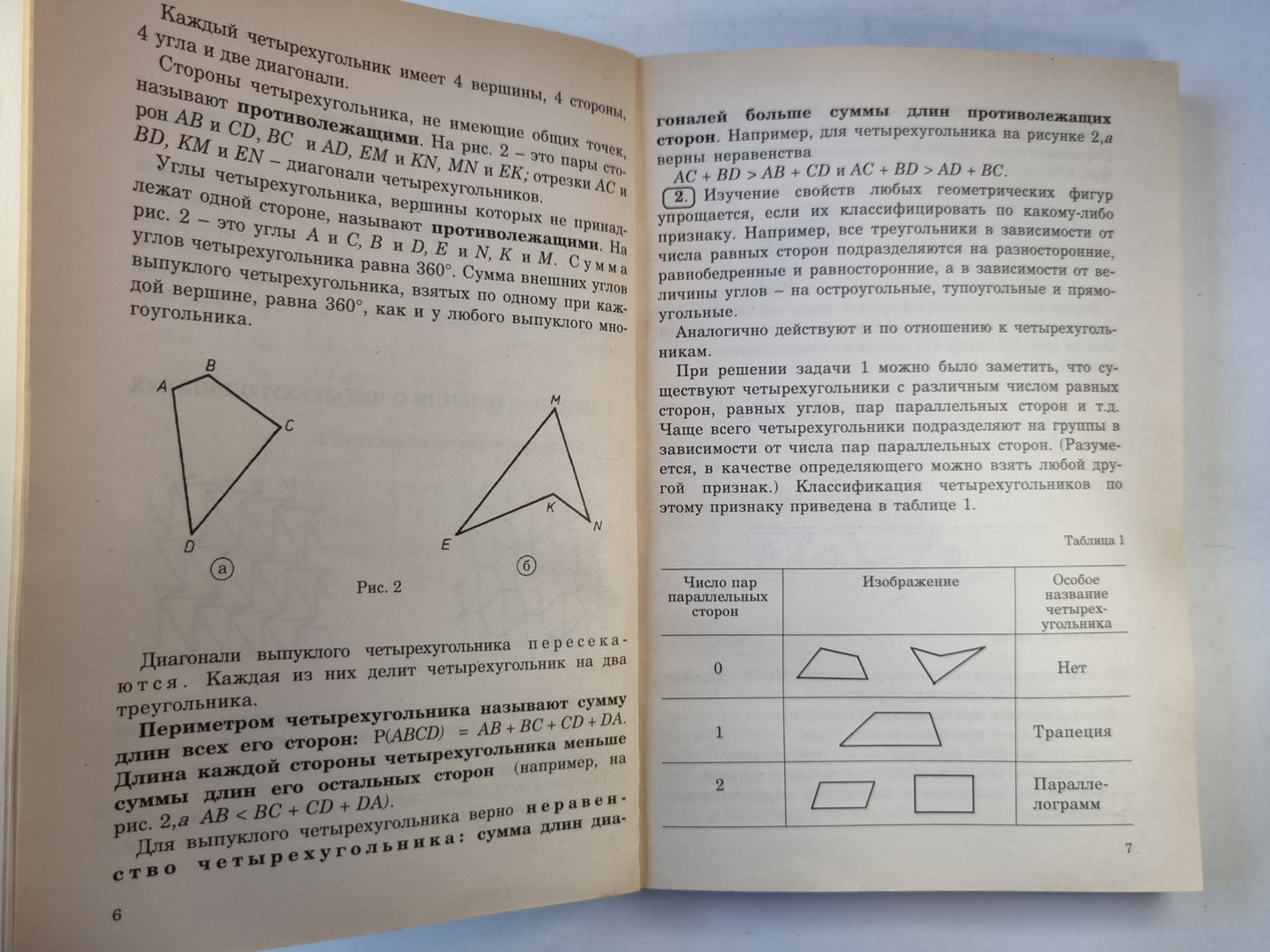 Геометрия 7-9. Четырехугольники IV