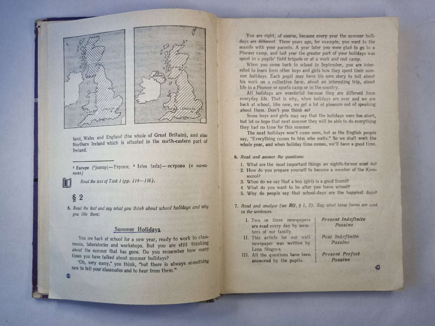 Английский язык. Учебное пособие для 8 класса средней школы. Книга для чтения