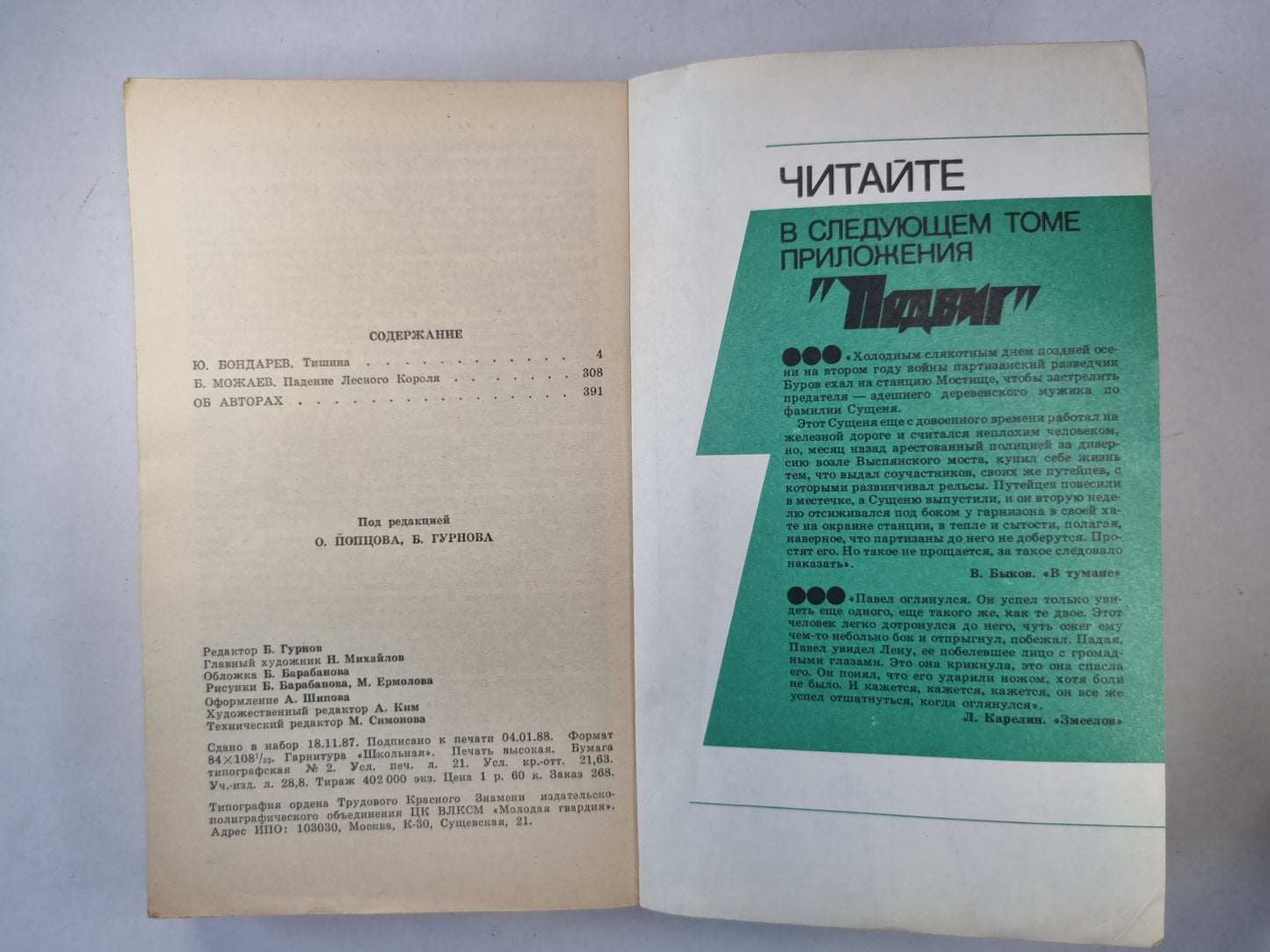 Тишина. Падение Лесного Короля