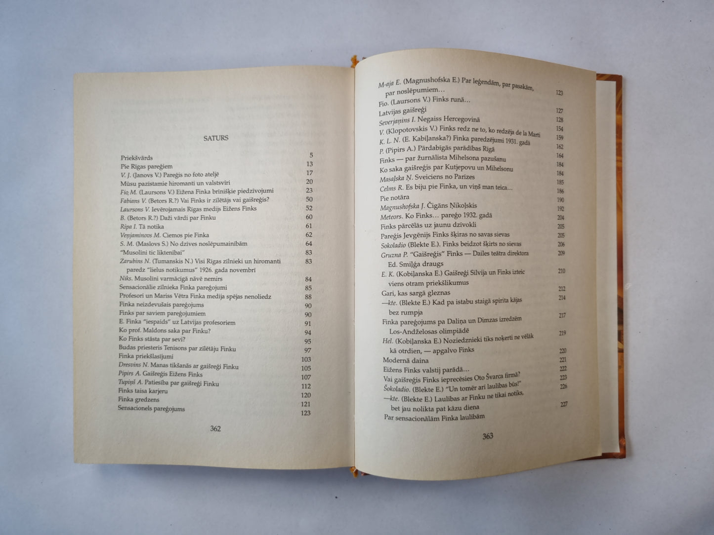 Ригас гайшрегис Эйженс Финкс. Раксти пар вину. Документы. Материалы. (лат.)