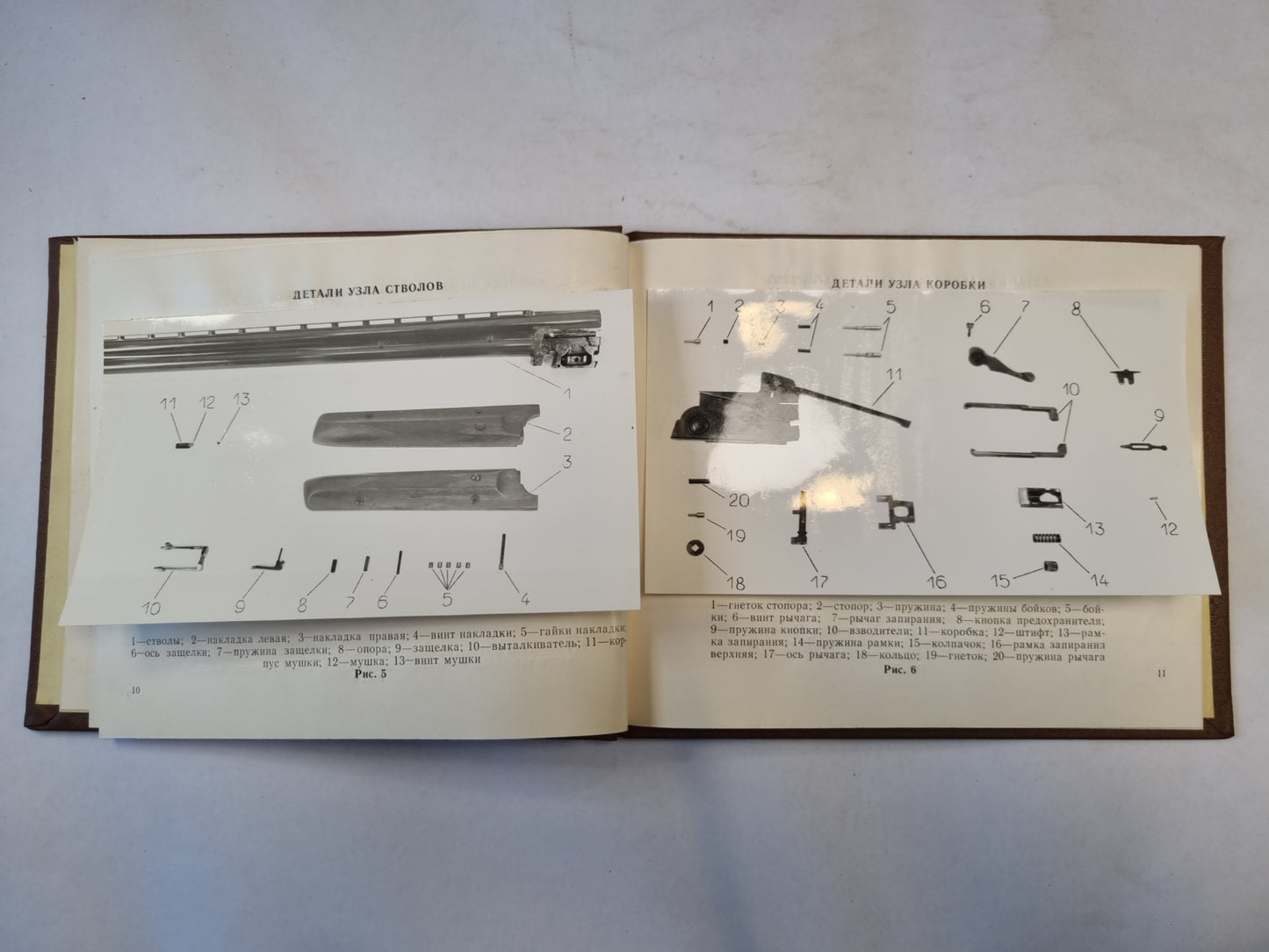 Ружья МЦ 108. Паспорт