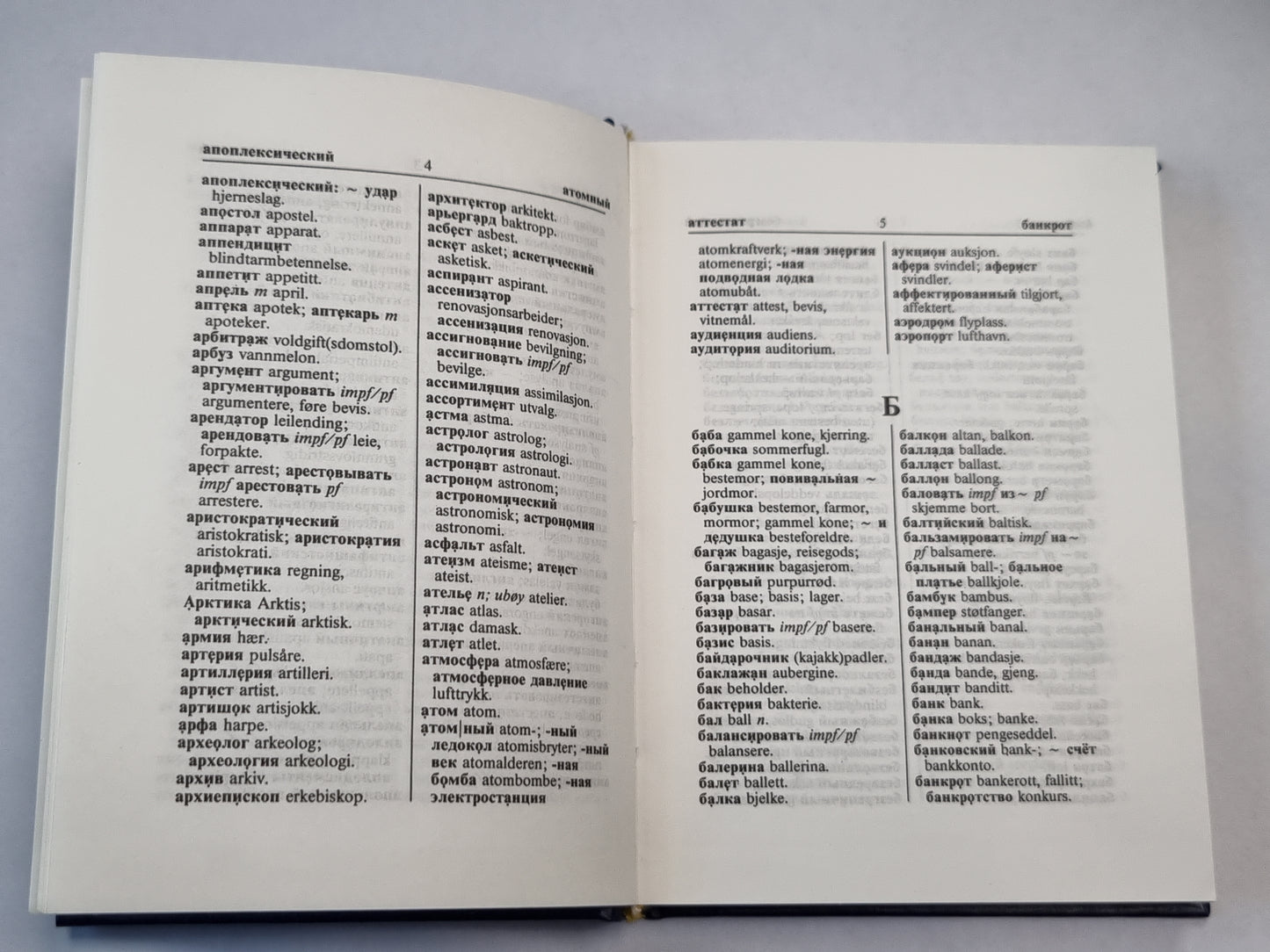 Русско-Норвежский и Норвежско-русский словарь. Russisk-Norskog Norsk-Russisk ordbok