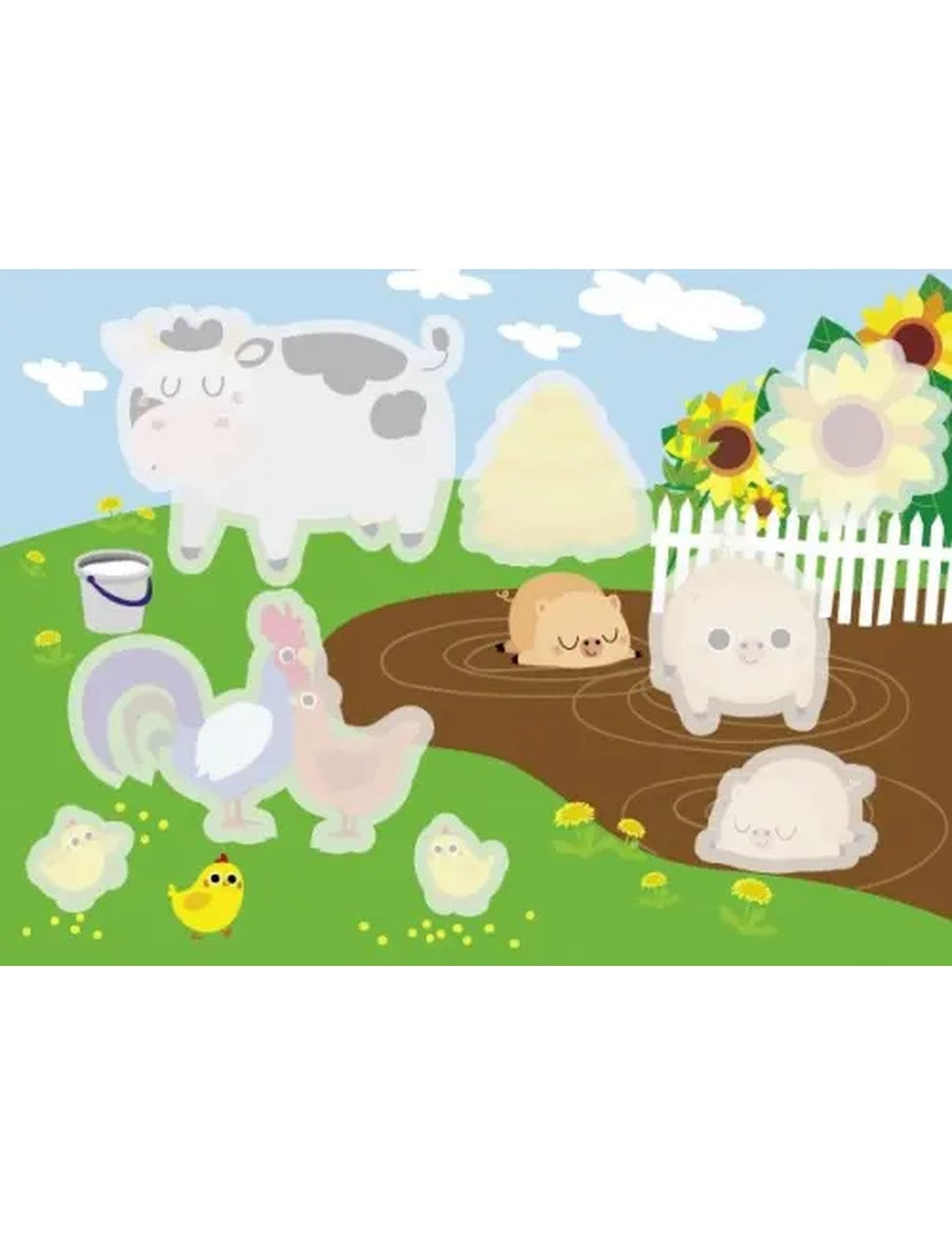 Многоразовые водные раскраски. Выпуск 2 "Домашние животные"