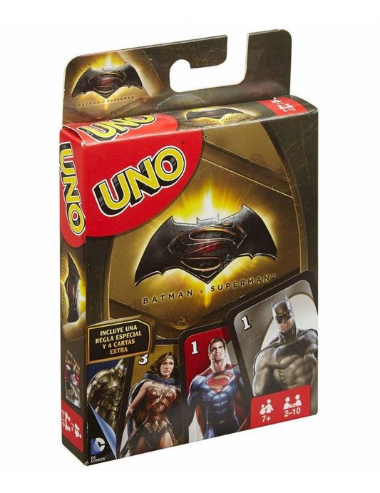 Настольная игра "Уно. Бэтмен против Супермена"