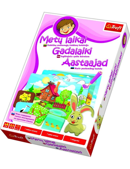 TREFL Обучающая игра Времена года